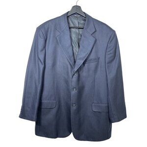 Distante Vitale Barberis Canonico 100% Cashmere Blazer navy size 46